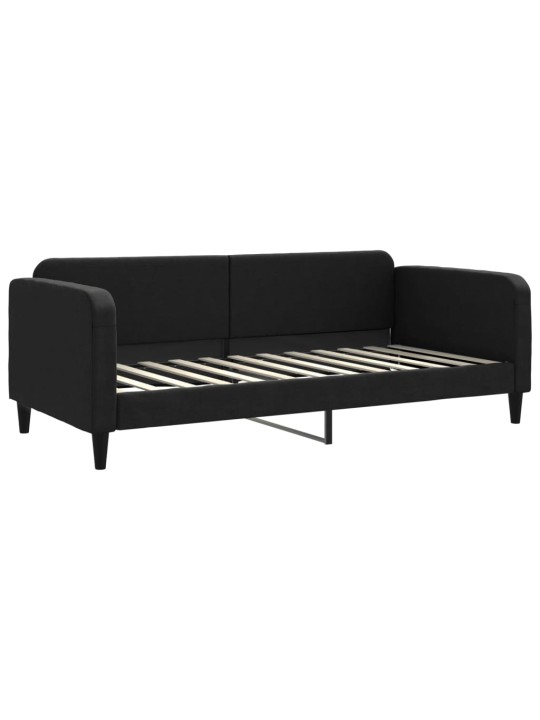 Dienas gulta, 90x200 cm, melns audums