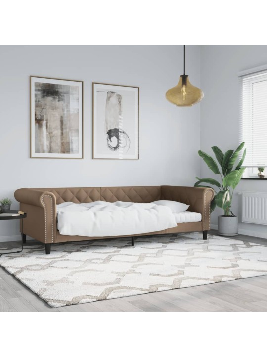 Dienas gulta, kapučīno krāsa, 80x200 cm, mākslīgā āda