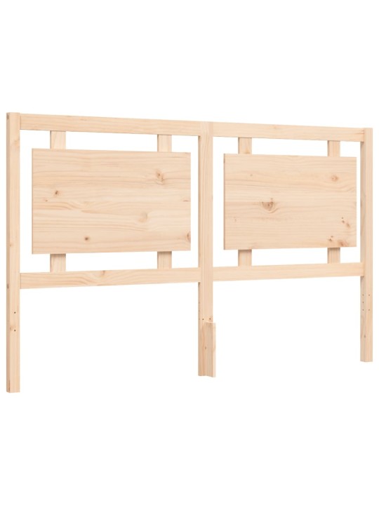 Gultas rāmis ar galvgali, King size izmērs, masīvkoks