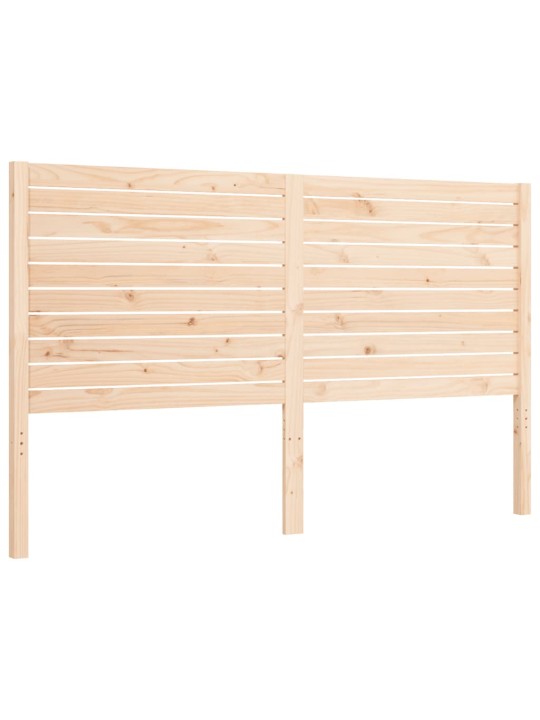 Gultas rāmis ar galvgali, King size izmērs, masīvkoks