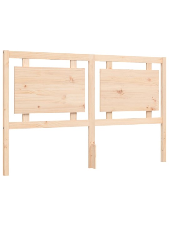 Gultas rāmis ar galvgali, King size izmērs, masīvkoks
