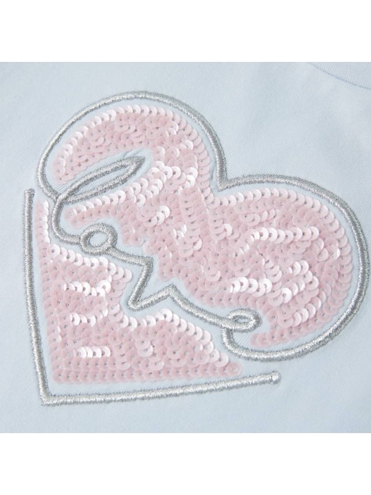 Bērnu t-krekls, gaiši zils, 104