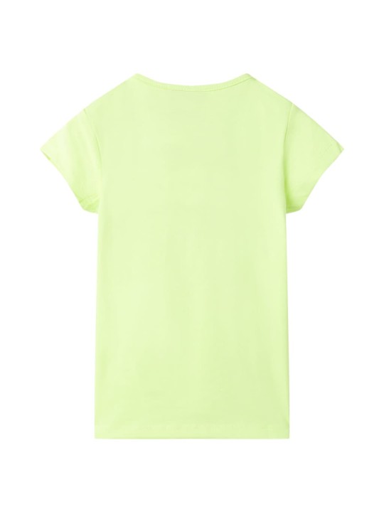 Bērnu t-krekls, fluo dzeltens, 92