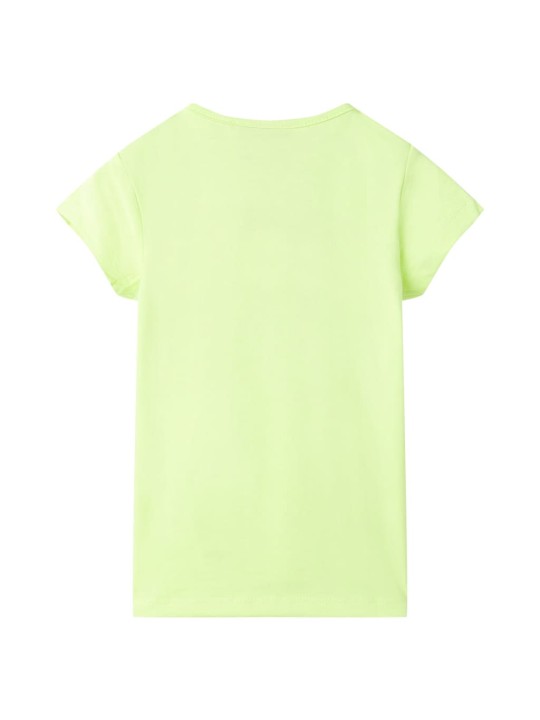 Bērnu t-krekls, fluo dzeltens, 104