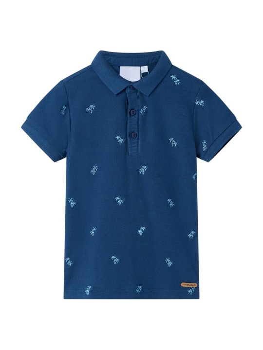 Bērnu polo krekls, tumši zils, 128