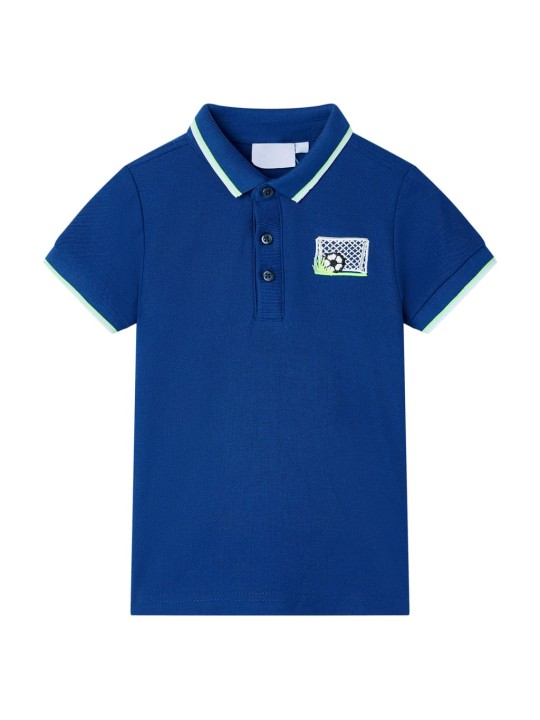 Bērnu polo krekls, tumši zils, 104