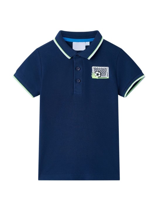 Bērnu polo krekls, tumši zils, 104