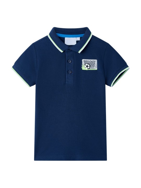 Bērnu polo krekls, tumši zils, 128