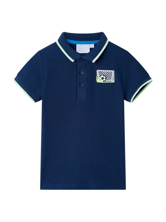 Bērnu polo krekls, tumši zils, 140