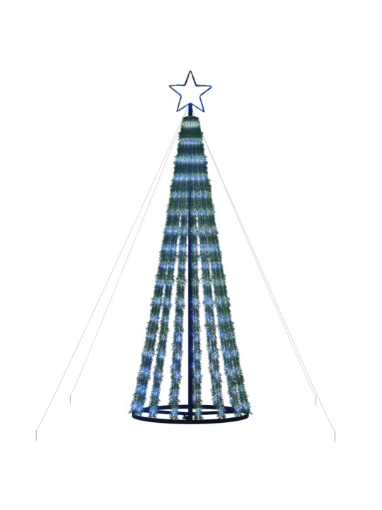 Led ziemassvētku eglīte 275 led zila 180 cm