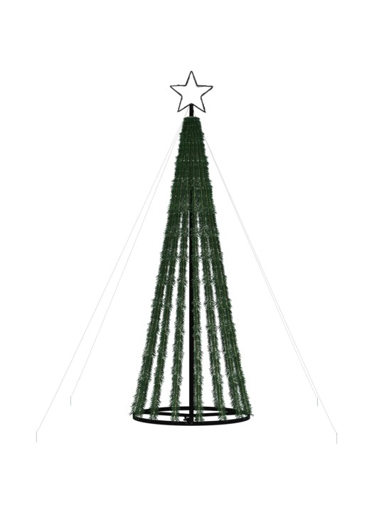 Led ziemassvētku eglīte 275 led zila 180 cm