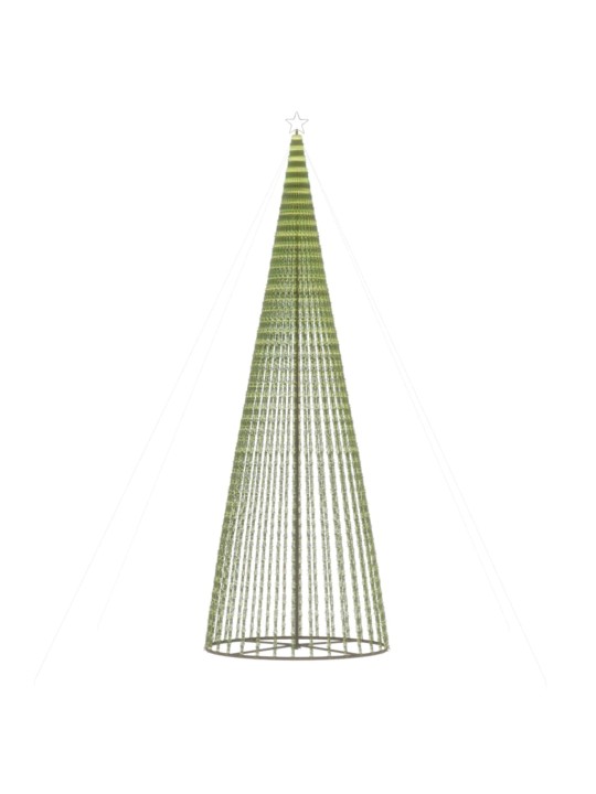 Led ziemassvētku eglīte 1544 led auksti balts 500 cm