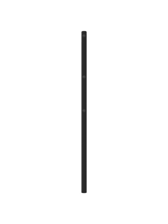 Gultas galvgalis, metāls, melns, 100 cm
