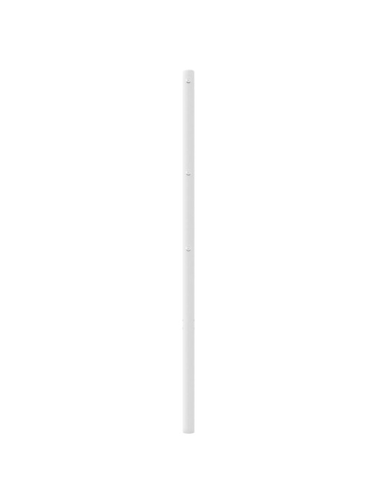 Gultas galvgalis, balts, 107 cm