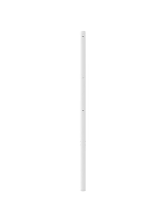 Gultas galvgalis, balts, 160 cm