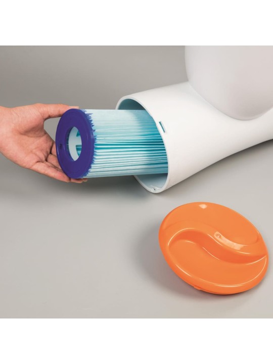 Bestway flowclear baseina filtra sūknis flowclear skimatic, 2574 l/h