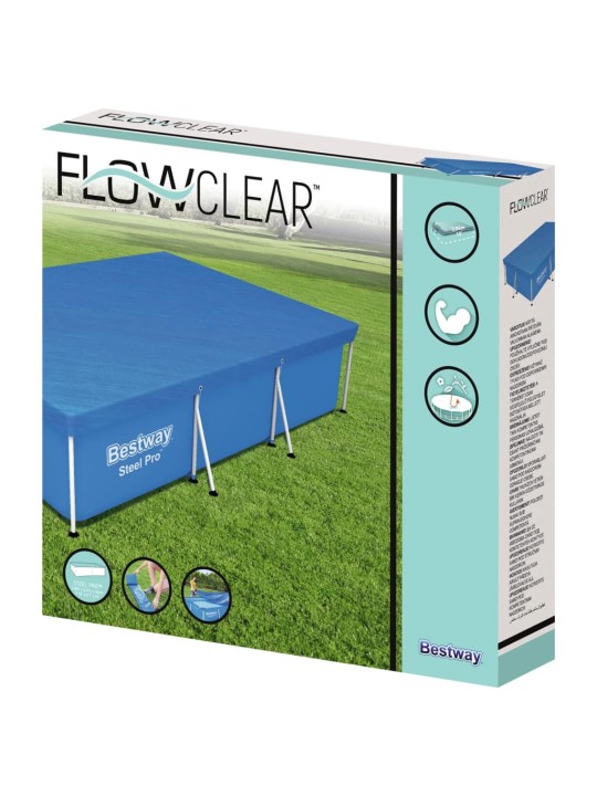 Bestway flowclear baseina pārklājs, 304x205x66 cm