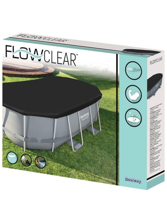 Bestway flowclear baseina pārklājs, 418x230 cm