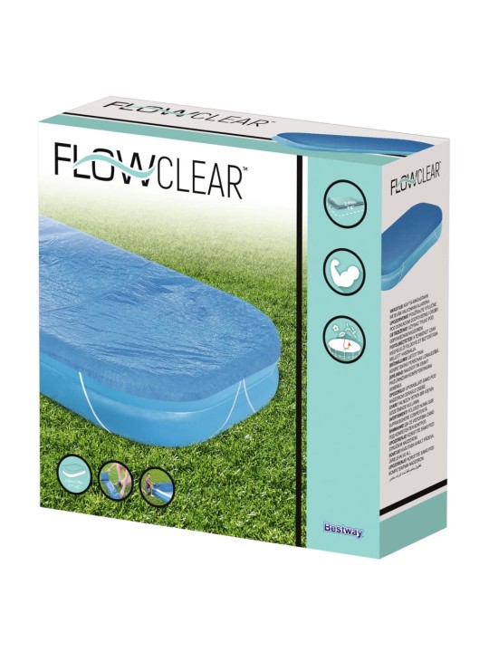 Bestway flowclear baseina pārklājs, 262x175x51 cm