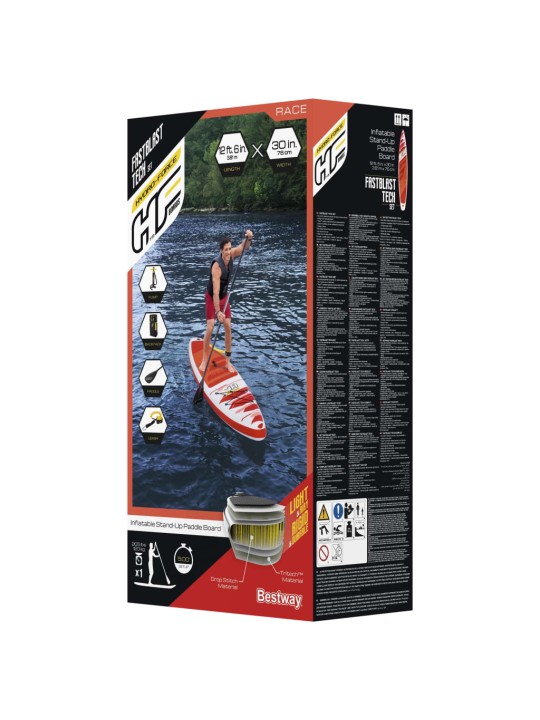 Bestway hydro-force sup dēlis fastblast tech set, 381x76x15 cm