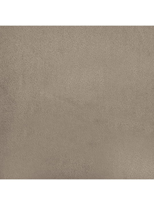 Divvietīgs dīvāns ar spilveniem, pelēkbrūns, 140 cm, audums
