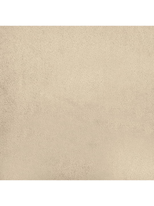 Divvietīgs dīvāns ar spilveniem, krēmkrāsas, 140 cm, audums