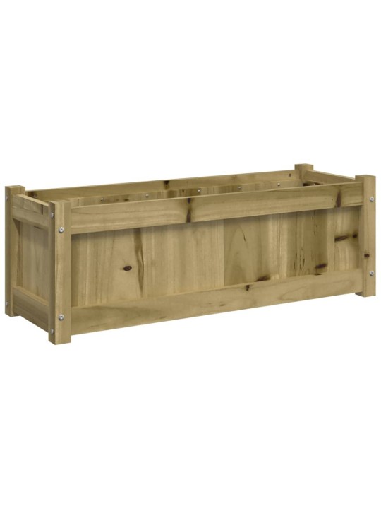 Dārza puķu kaste, 90x31x31 cm, impregnēts priedes koks