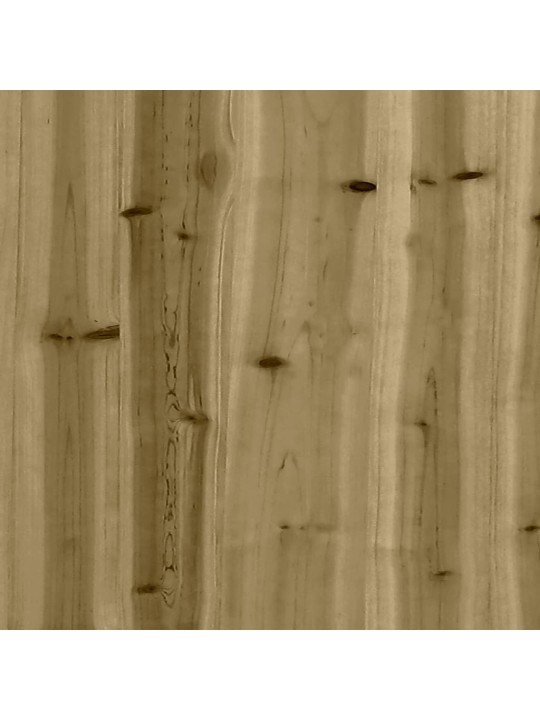Dārza puķu kaste, 90x31x31 cm, impregnēts priedes koks