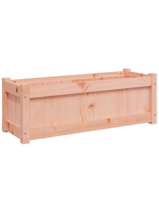 Dārza puķu kaste, 90x31x31 cm, duglasa egles masīvkoks