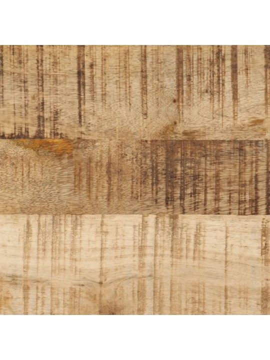 Vannasistabas skapītis, 40x27x90 cm, dzelzs un mango masīvkoks