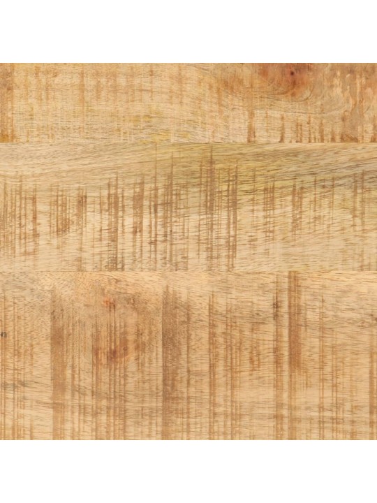 Vannasistabas skapītis, 40x27x90 cm, dzelzs un mango masīvkoks