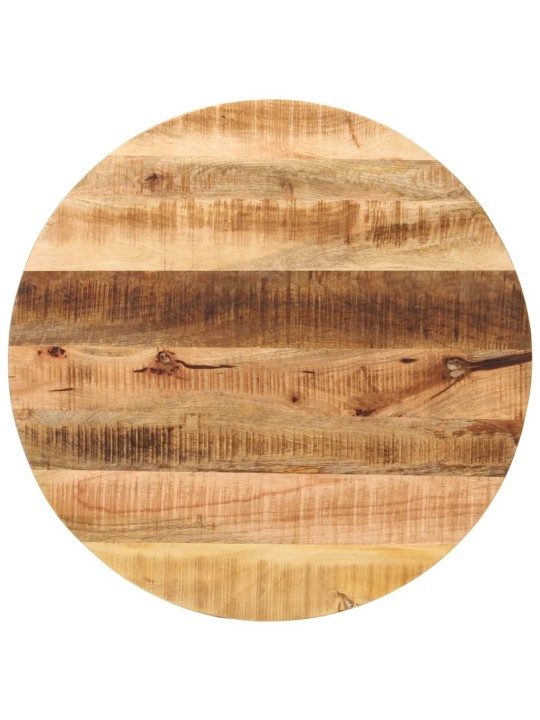 Galda virsma, ø 80x3,8 cm, apaļa, mango masīvkoks