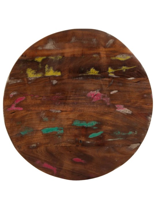 Galda virsma, ø 60x2,5 cm, apaļa, pārstrādāts masīvkoks