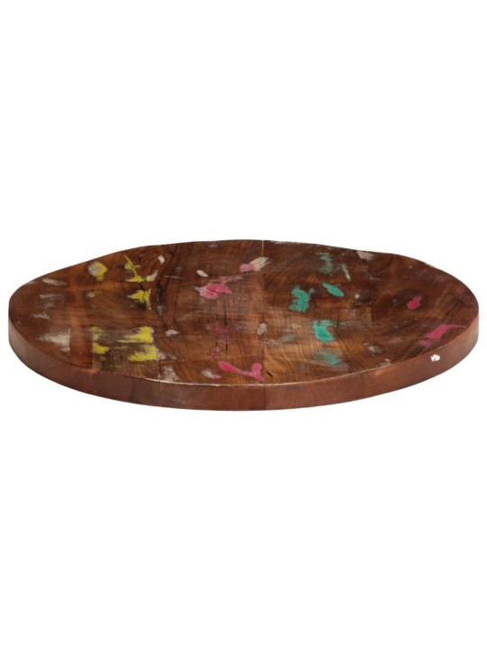 Galda virsma, ø 60x2,5 cm, apaļa, pārstrādāts masīvkoks
