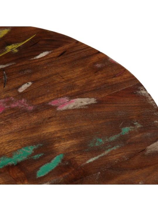 Galda virsma, ø 60x2,5 cm, apaļa, pārstrādāts masīvkoks