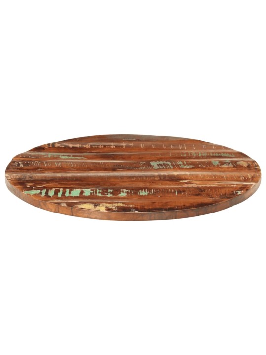 Galda virsma, ø 80x1,5 cm, apaļa, pārstrādāts masīvkoks