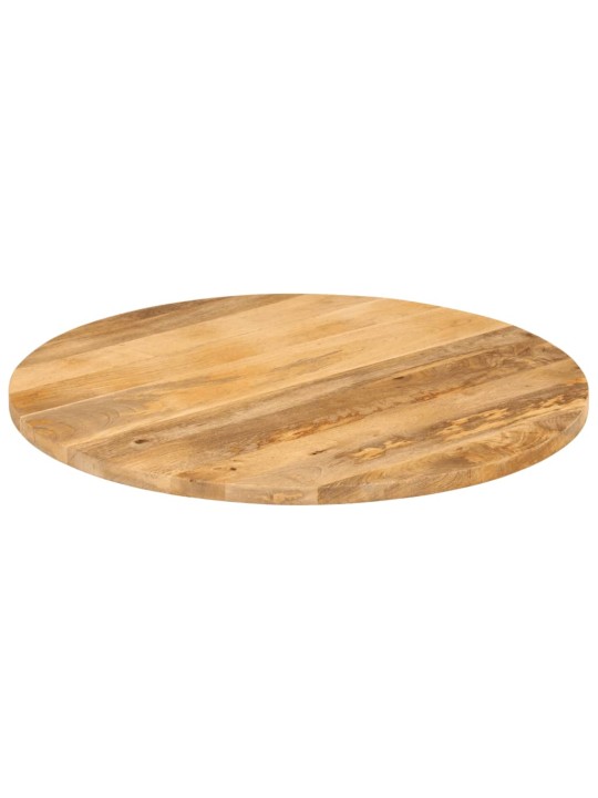 Galda virsma, ø 90x3,8 cm, apaļa, mango masīvkoks