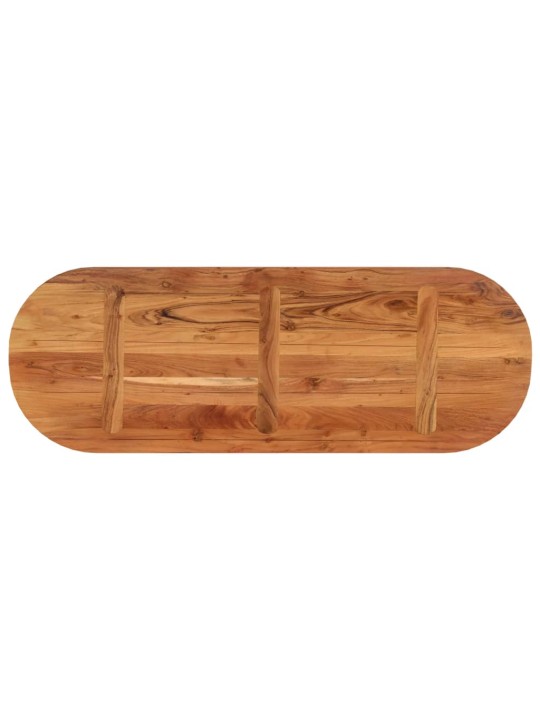 Galda virsma, 110x40x2,5 cm, ovāla, akācijas masīvkoks