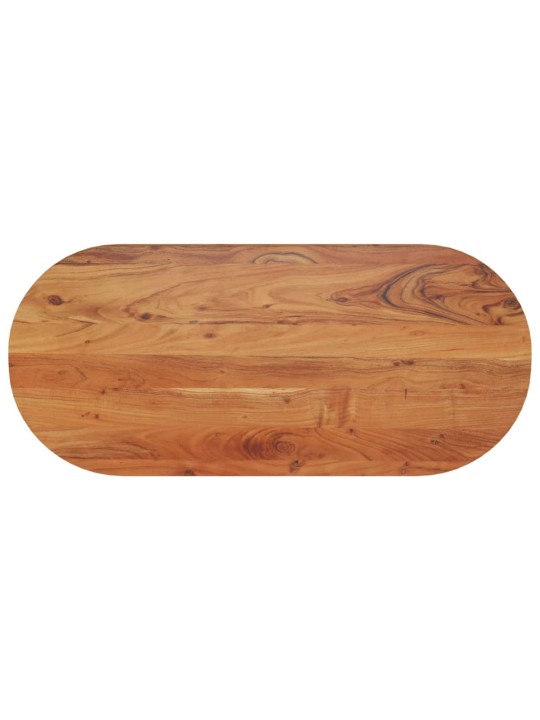 Galda virsma, 110x50x2,5 cm, ovāla, akācijas masīvkoks