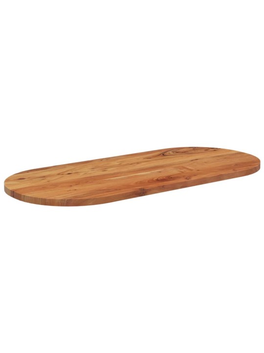 Galda virsma, 110x50x2,5 cm, ovāla, akācijas masīvkoks