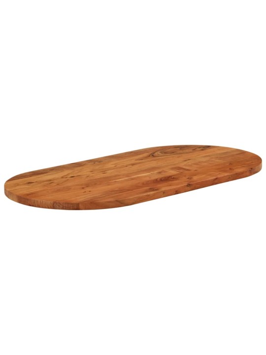 Galda virsma, 80x40x3,8 cm, ovāla, akācijas masīvkoks