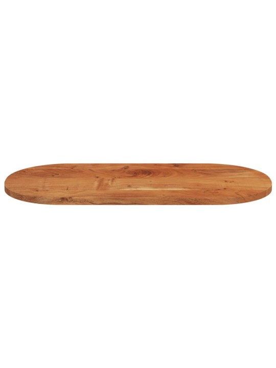 Galda virsma, 80x40x3,8 cm, ovāla, akācijas masīvkoks