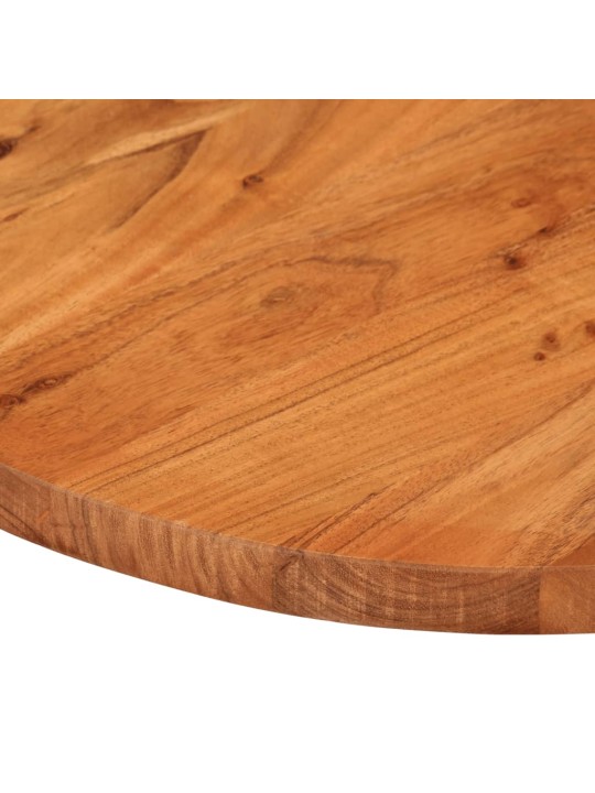 Galda virsma, 90x40x3,8 cm, ovāla, akācijas masīvkoks