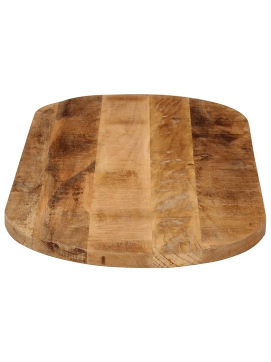 Galda virsma, 140x50x2,5 cm, ovāla, mango masīvkoks