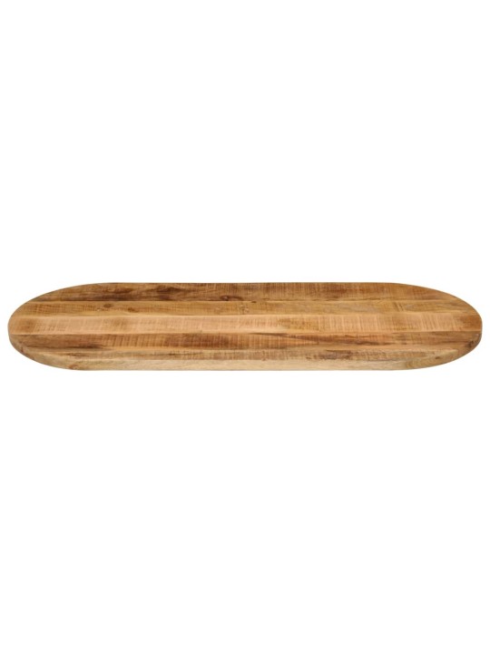 Galda virsma, 90x40x3,8 cm, ovāla, mango masīvkoks