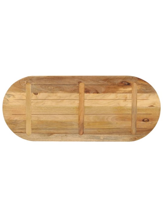 Galda virsma, 110x40x3,8 cm, ovāla, mango masīvkoks