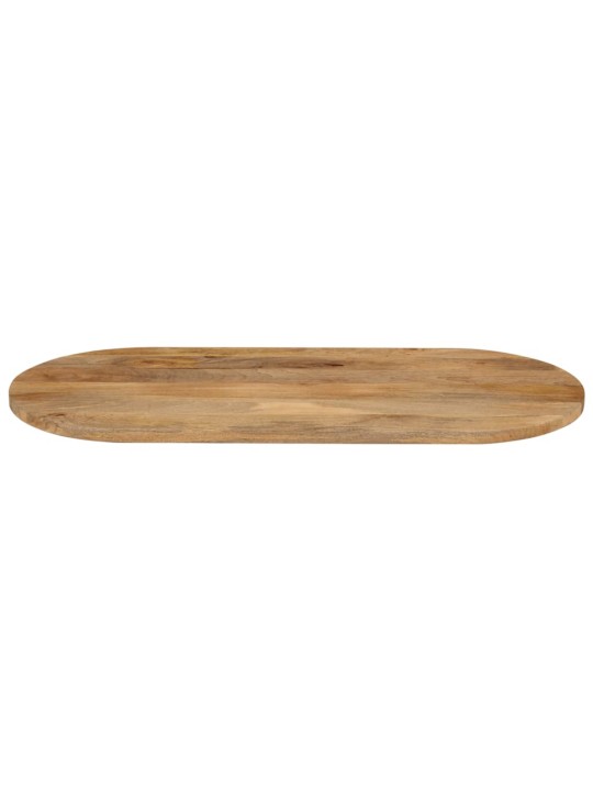 Galda virsma, 140x50x2,5 cm, ovāla, mango masīvkoks