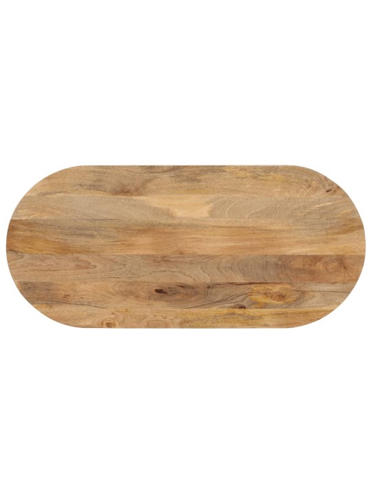 Galda virsma, 110x50x3,8 cm, ovāla, mango masīvkoks