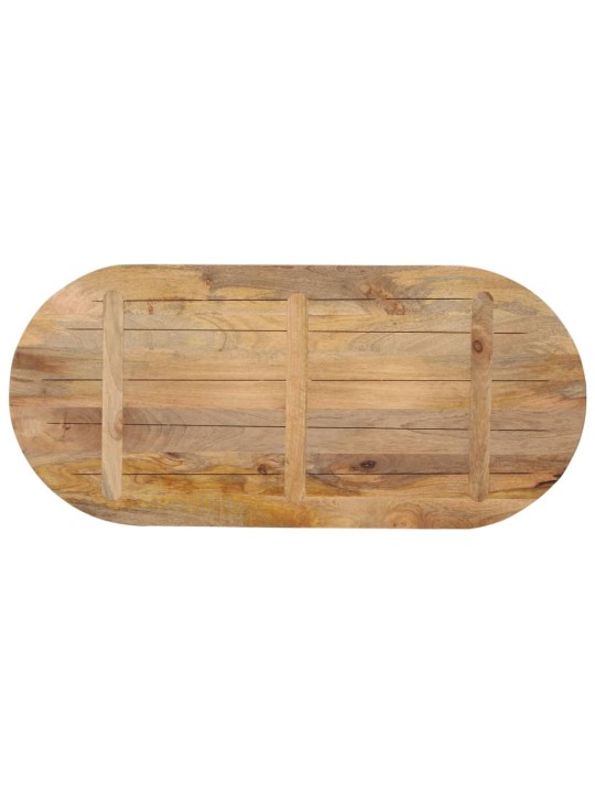 Galda virsma, 110x50x3,8 cm, ovāla, mango masīvkoks