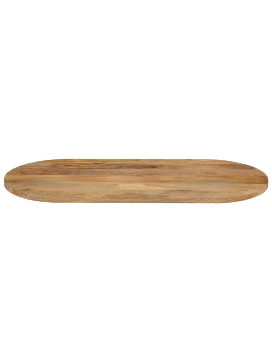 Galda virsma, 120x50x3,8 cm, ovāla, mango masīvkoks